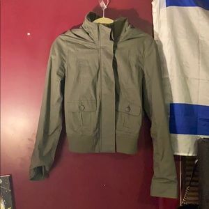 Dark green/grey Army style  jacket